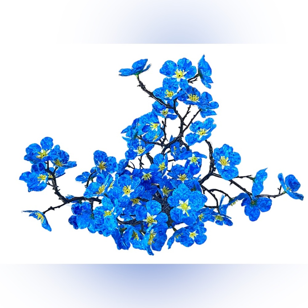 Hand Crafted Forget Me Not (Heart of Thorns) Mixed Media Surreal Sculpture Art - Picture 10 of 13